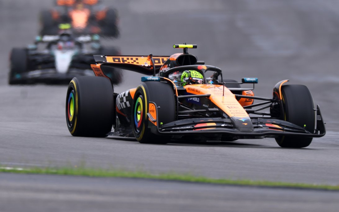 Norris sprint Brazil