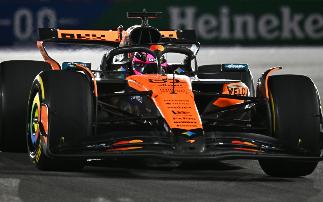 Piastri Las Vegas race