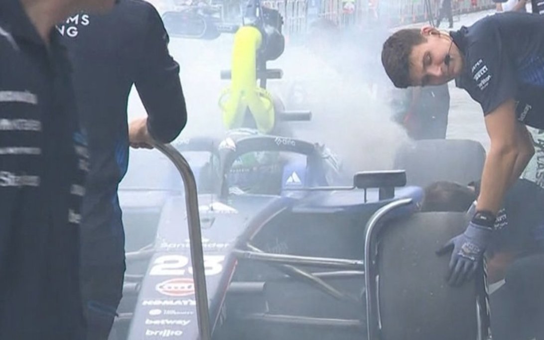 Albon fire screenshot