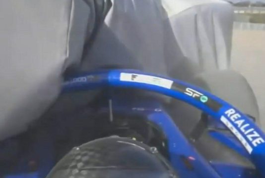 Doohan crash screenshot