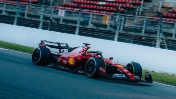 Former F1 driver completes Ferrari test