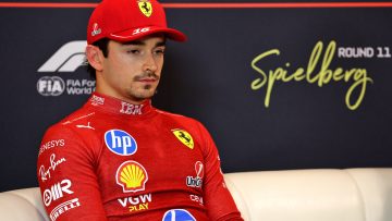 Charles Leclerc taken aback after surprising Austrian GP question