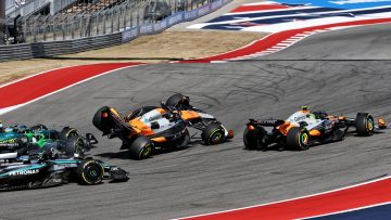 F1 fans direct blame for controversial US GP sprint crash