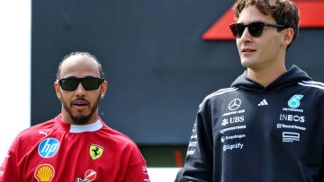 George Russell responds to 'nonsense' Lewis Hamilton claims