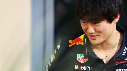 Tsunoda Thursday Abu Dhabi