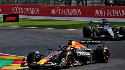 Verstappen and Russell