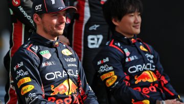Max Verstappen delivers Yuki Tsunoda farewell gift after Red Bull exit