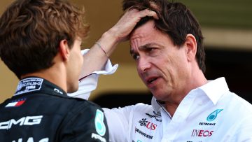 Toto Wolff hit with unusual ‘taste of his own medicine’ in George Russell talks