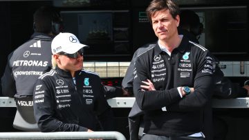 Toto Wolff shares reaction to Valtteri Bottas signing with Cadillac