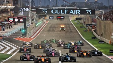 2025 F1 average finishing positions