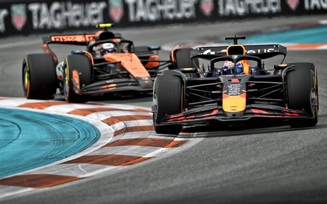 Verstappen Norris Miami