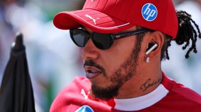 Hamilton Mexico race