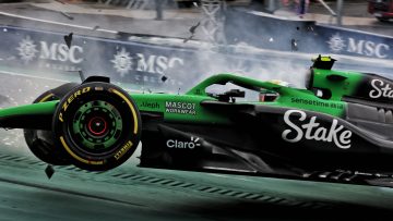 Unwanted F1 ranking topped by new driver after horror crash