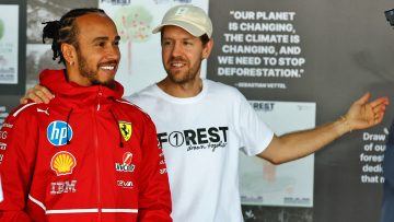 Sebastian Vettel reveals major secret he told Lewis Hamilton about Ferrari