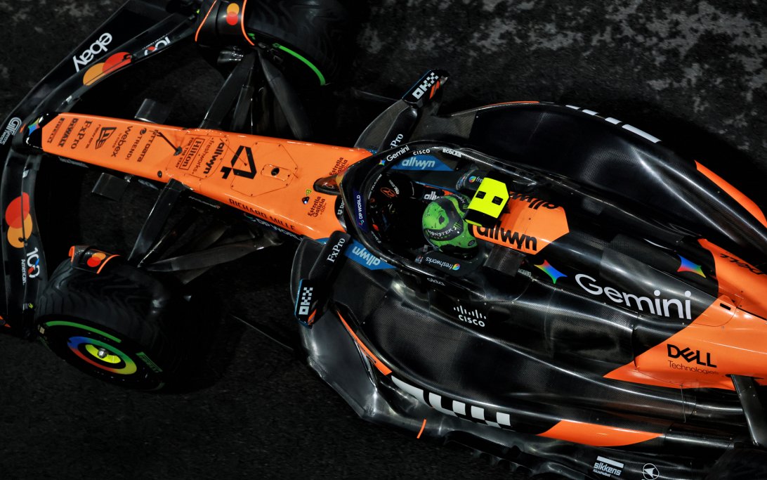 Norris FP3 Las Vegas wet