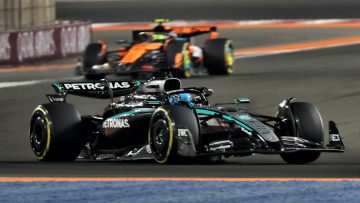 George Russell addresses 'pretty brutal' Qatar conditions