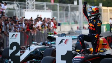 Sebastian Vettel moment of madness helps Daniel Ricciardo to shock win