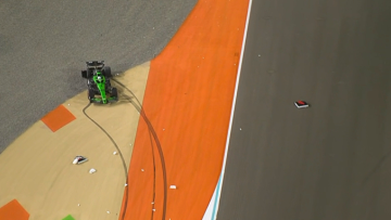 Nico Hulkenberg crash triggers Qatar pit lane chaos